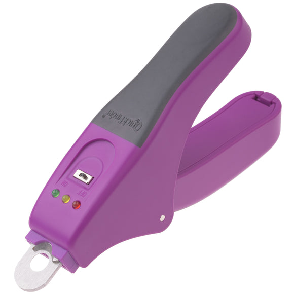 Miracle Care QuickFinder Nail Trimmer – Sensor-Activated Safety, Precision Cutting, Purple