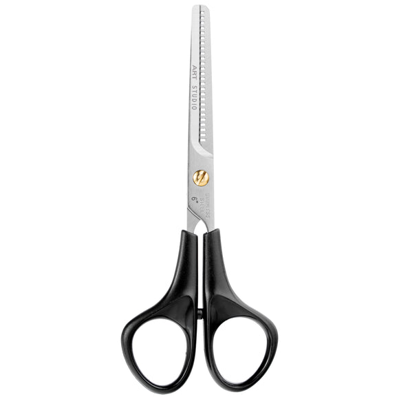 Artero Art Studio Thinning Shears 6 Inch – Single-Sided, 28 Notches, Precision Blending