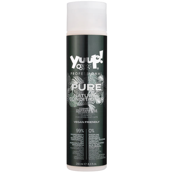 Yuup! Pure Natural Conditioner – Hypoallergenic Concentrated Formula, 1:20 Dilution, 250ml Bottle