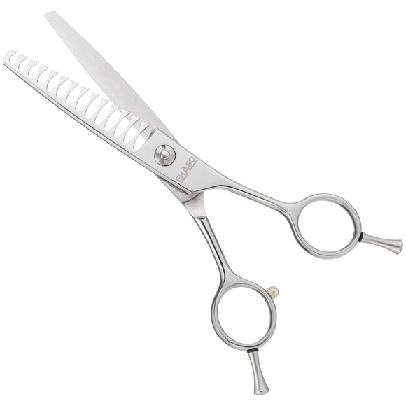 Ehaso Revolution Chunker 6" Thinning Shears – Japanese Steel, 14 Teeth, Professional Precision