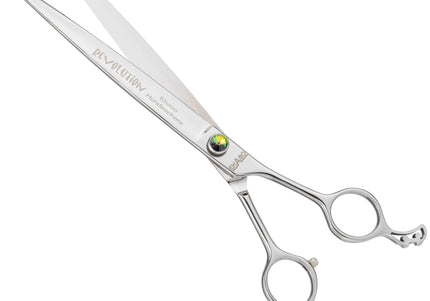 Ehaso Revolution Professional Straight Scissors – 9.5" Premium Japanese Steel, Durable Precision Blades
