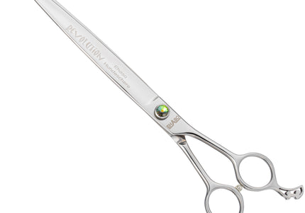Ehaso Revolution Professional Straight Scissors – 9.5" Premium Japanese Steel, Durable Precision Blades