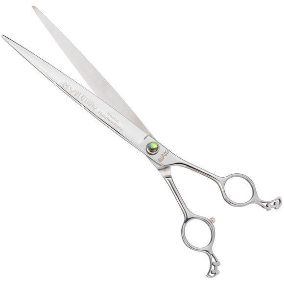 Ehaso Revolution Professional Straight Scissors – 9.5" Premium Japanese Steel, Durable Precision Blades