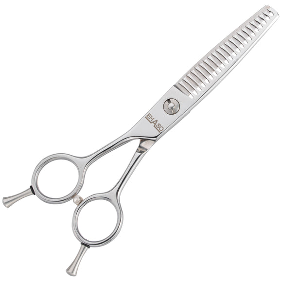 Ehaso Revolution Lefty Chunker 6" – Professional Single-Sided Thinning Shears, 22 Teeth, Japanese Steel