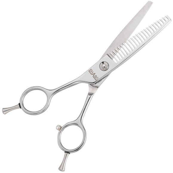 Ehaso Revolution Lefty Chunker 6" – Professional Single-Sided Thinning Shears, 22 Teeth, Japanese Steel