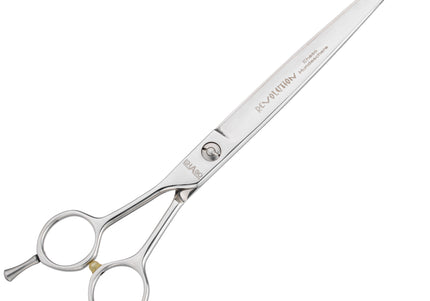 Ehaso Revolution Lefty Straight Scissors – 7" Premium Japanese Steel, Professional Quality