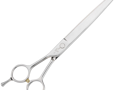 Ehaso Revolution Lefty Straight Scissors – 7" Premium Japanese Steel, Professional Quality