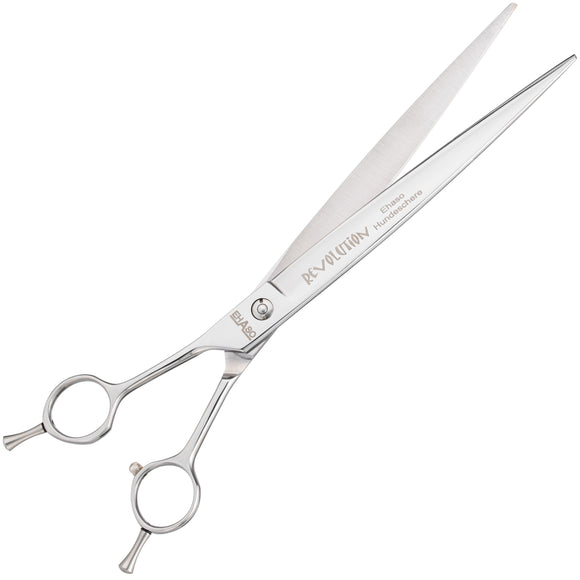 Ehaso Revolution Lefty Straight Scissors – 7" Premium Japanese Steel, Professional Quality