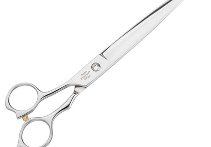 Ehaso Revolution Lefty Straight Scissors – 7" Premium Japanese Steel, Professional Quality