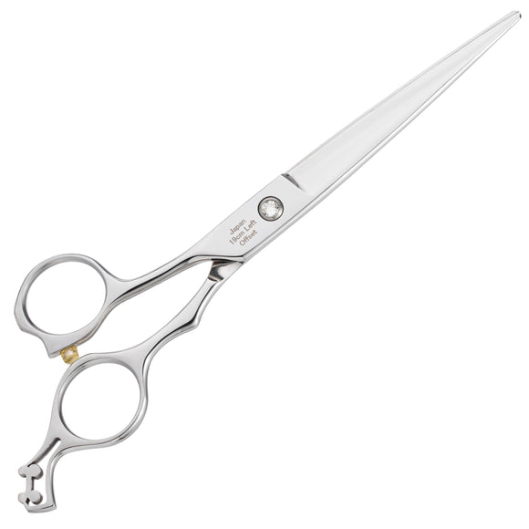 Ehaso Revolution Lefty Straight Scissors – 7" Premium Japanese Steel, Professional Quality