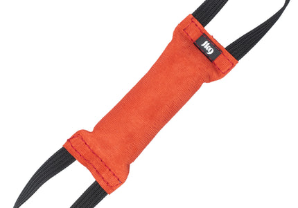 Julius-K9 Leather Tug Toy – Durable 25cm Training Aid with Dual Handles