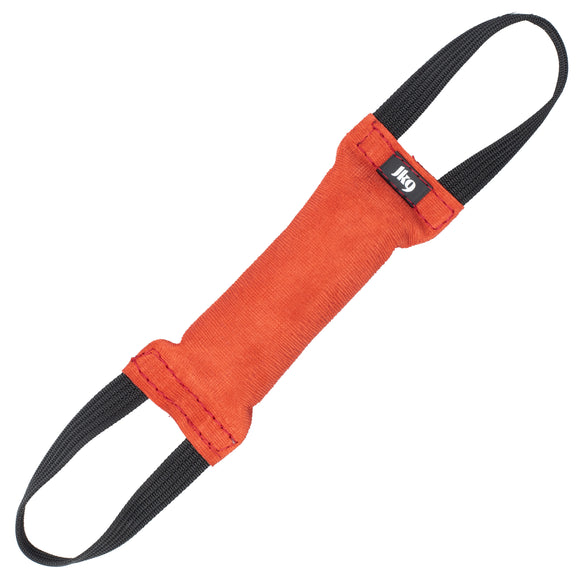 Julius-K9 Leather Tug Toy – Durable 25cm Training Aid with Dual Handles