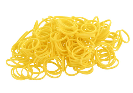 Paw Marks Latex Wrapping Bands 16mm – Super Durable Large Hair Curlers, 1500 Sky Blue Pieces