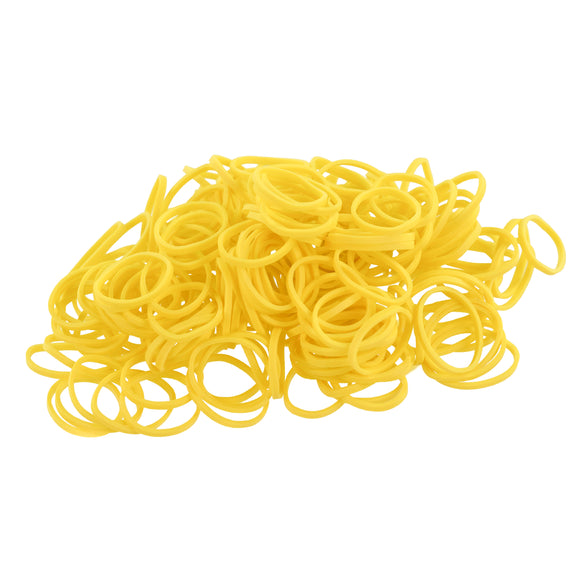 Paw Marks Latex Wrapping Bands 16mm – Super Durable Large Hair Curlers, 1500 Sky Blue Pieces