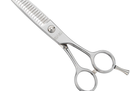 Ehaso Revolution Chunker 6" Thinning Shears – Japanese Steel, 22 Teeth, Professional Precision