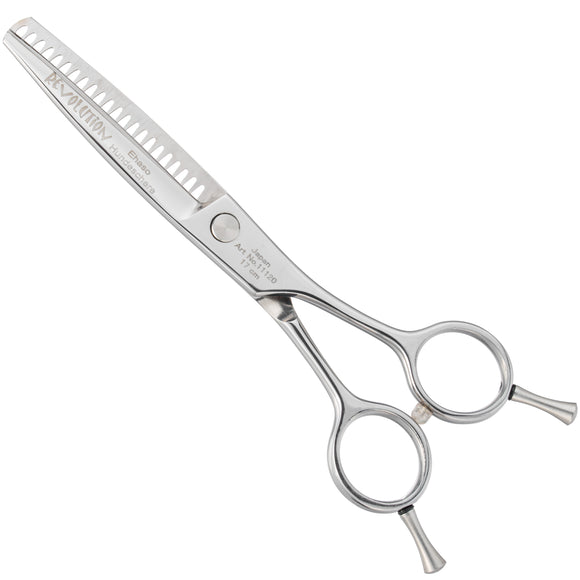 Ehaso Revolution Chunker 6" Thinning Shears – Japanese Steel, 22 Teeth, Professional Precision