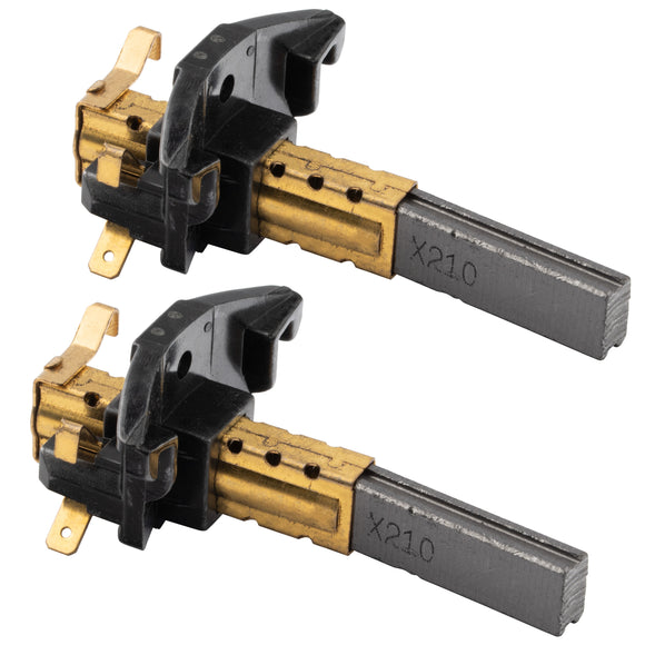 Blovi Carbon Brush Set – Replacement Brushes for Snow Alaska, Vulcano Grey, Tsunami, Super Cyclone Dryers, 2 Pack