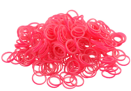 Paw Marks Latex Bands 7.9mm – Super Durable Thin Black Bands, Professional Quality, 1000 Pack