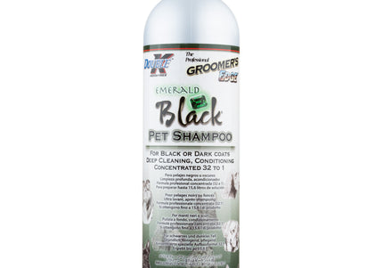 Double K Emerald Black Shampoo – Concentrated Color-Enhancing Formula, 473ml Bottle