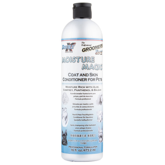 Double K Moisture Magic Conditioner – Concentrated Moisturizing Formula, 1:4 Dilution, 473ml