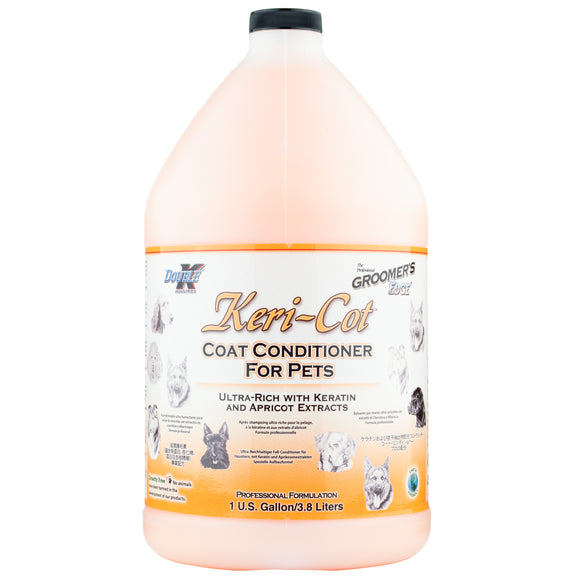 Double K Keri-Cot Keratin Conditioner – Moisturizing Concentrate 1:4, 3.8L Bottle