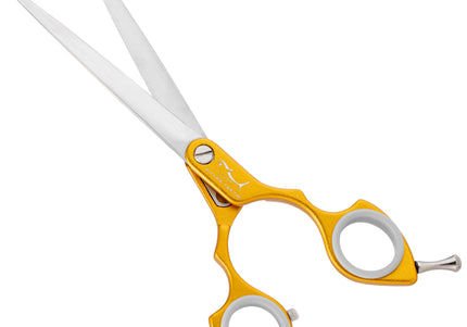 Shernbao Shark Straight Scissors 6.5" – Lightweight Black Korean-Style Haircutting Shears