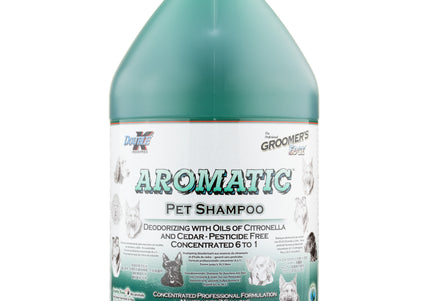 Double K Aromatic Shampoo – Odor-Removing Concentrate, Insect-Repellent Formula, 3.8L