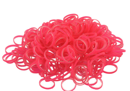 Paw Marks Latex Bands Medium 9.5mm – Super Durable Professional Black Bands, 1000 Pack