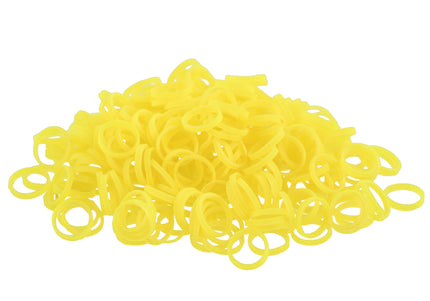 Paw Marks Latex Bands 7.9mm – Super Durable Medium Thickness, Flesh-Colored, 1000 Pack