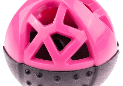 Dog Comets Moonstone Bouncy Treat Ball 9cm – Squeaker Toy, Durable Orange Design