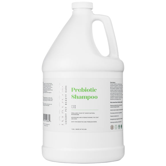 iGroom Prebiotic Shampoo – Gentle Formula with Prebiotics, Soothes Sensitive Skin, 3.8L