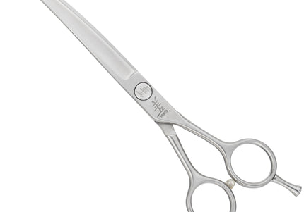 Yento Fanatic Series Curved Grooming Scissors 7.5in – Stainless Steel, Professional Precision