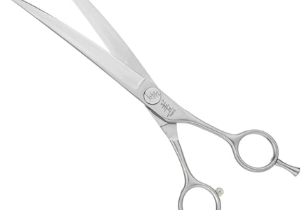Yento Fanatic Series Curved Grooming Scissors 7.5in – Stainless Steel, Professional Precision