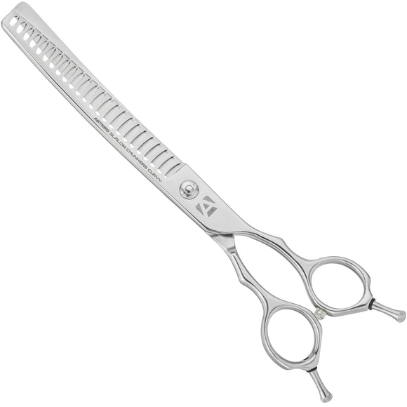 Artero Slalom Curved Chunkers 7.5in – Japanese VG1 Steel, 24-Tooth Solid Thinning Shears