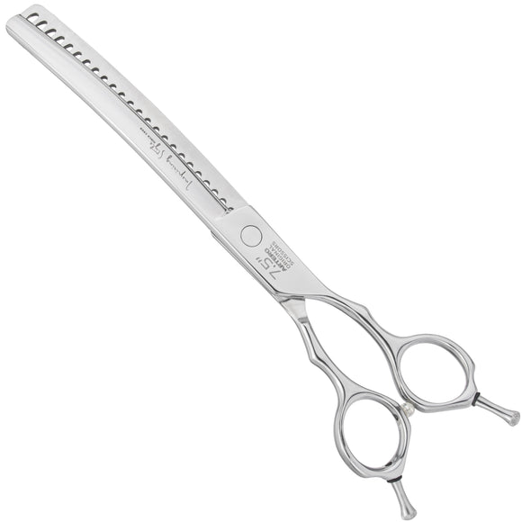Artero Slalom Curved Chunkers 7.5in – Japanese VG1 Steel, 24-Tooth Solid Thinning Shears