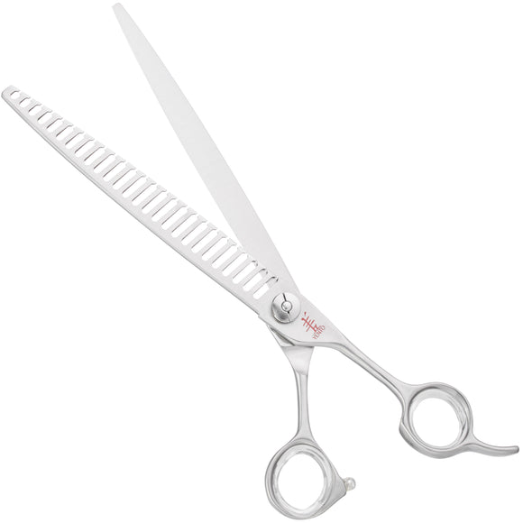 Yento Ergo 8" Professional Thinning Shears – Single-Sided, 26 Teeth, Ergonomic Design