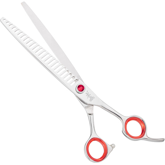Yento Prime Chunker 7.5" Grooming Scissors – Japanese Steel, 23-Tooth Precision Blade