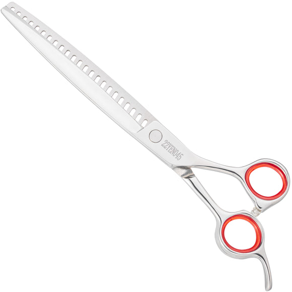 Yento Prime Chunker 7.5" Grooming Scissors – Japanese Steel, 23-Tooth Precision Blade