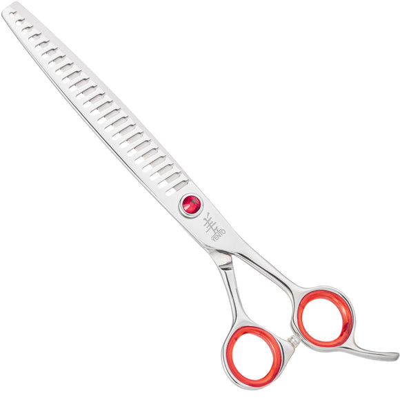 Yento Prime Chunker 7.5" Grooming Scissors – Japanese Steel, 23-Tooth Precision Blade