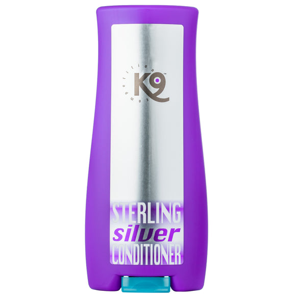 K9 Horse Sterling Silver Conditioner – Concentrated Formula, Revitalizes White and Silver Coats, 300ml