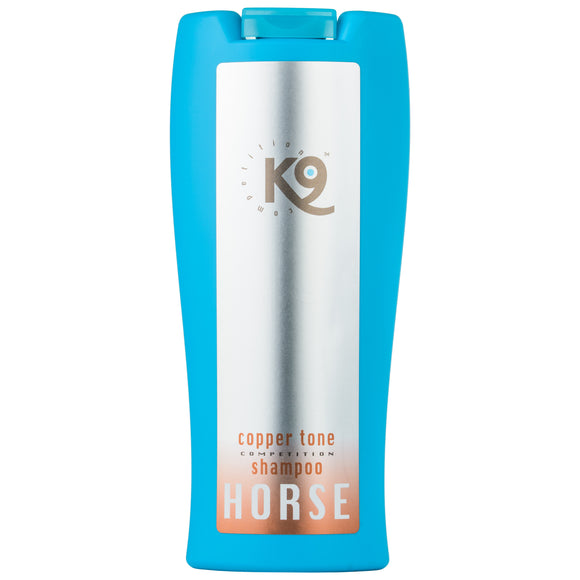 K9 Horse Copper Tone Shampoo – Color-Enhancing Formula for Brown and Chestnut Coats, 1:10 Concentrate, 300ml