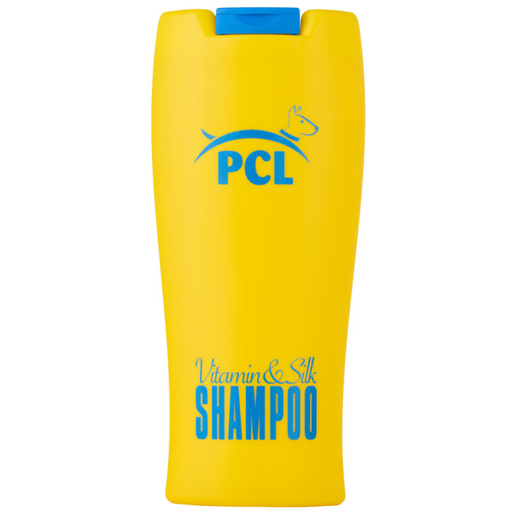 PCL Vitamin & Silk Shampoo – Concentrated 1:16 Formula, 300ml, Nourishing Shine for Demanding Coats