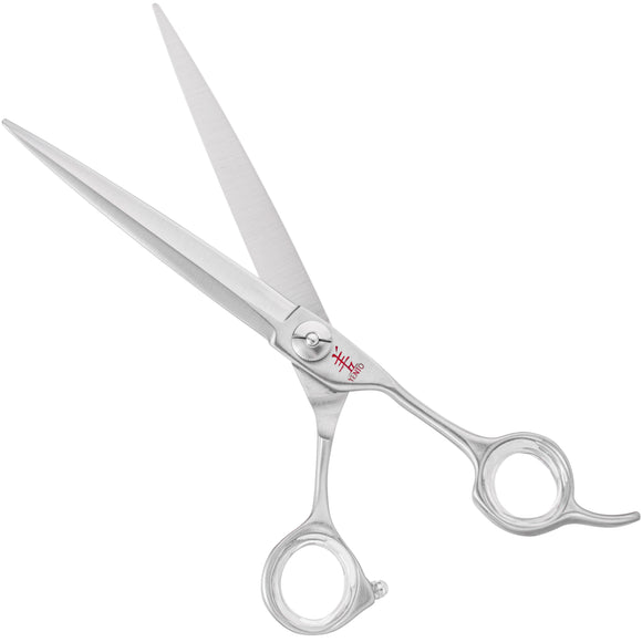 Yento Ergo Line Straight Scissors – Ultra-Light 8.5" Japanese Hitachi Steel, Professional Quality
