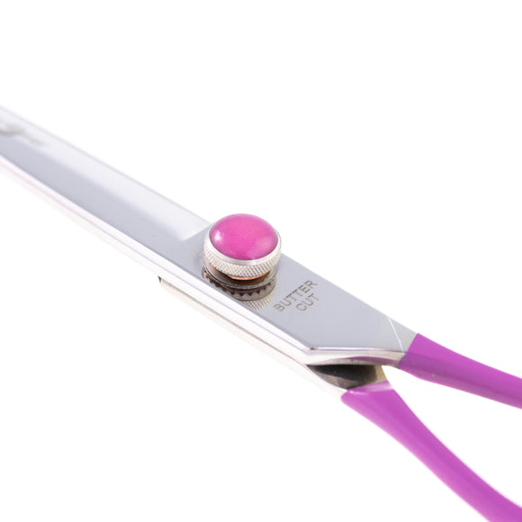 Geib Gator Gear Straight Scissors 7 Inch – Lightweight Micro-Beveled Grooming Shears, Precision Cut