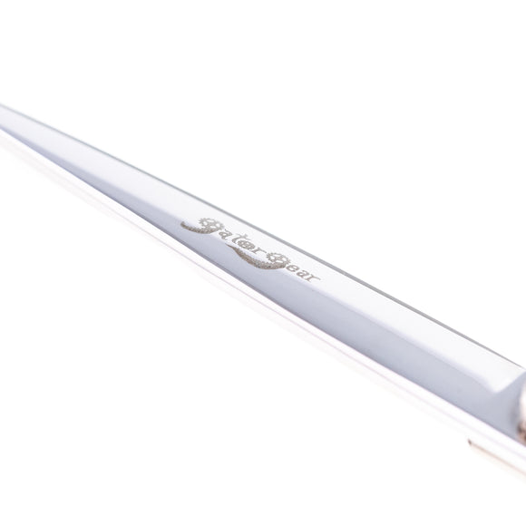 Geib Gator Gear Set 7" – Professional Scissors and Thinning Shears with Curved Ergonomic Handles, 3 Piece Kit