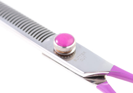 Geib Gator Gear Set 7" – Professional Scissors and Thinning Shears with Curved Ergonomic Handles, 3 Piece Kit