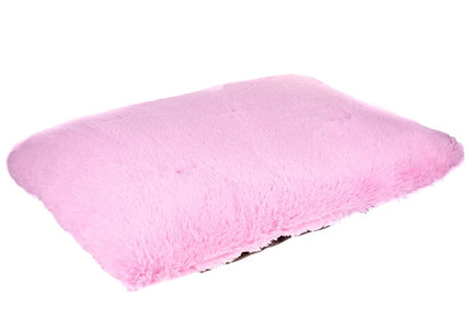 Biglo Fluffy Pink Pet Pillow – Soft Plush Mattress, Medium Size, Comfort Design