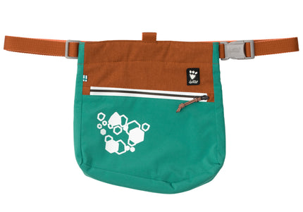 Hurtta Treat Pocket Eco Peacock Mix – Durable Training Treat Pouch with Secure Closure