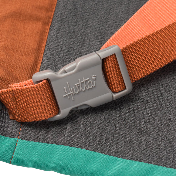 Hurtta Treat Pocket Eco Peacock Mix – Durable Training Treat Pouch with Secure Closure