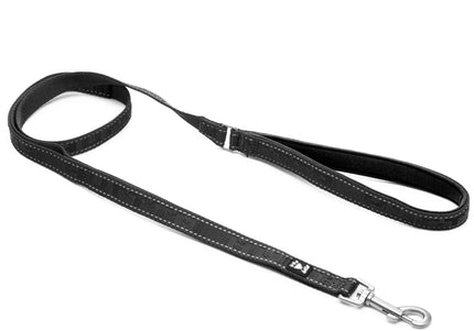 Hurtta Casual Reflective Leash Eco 180cm Cinnamon – Recycled Material, Everyday Durable Brown Lead